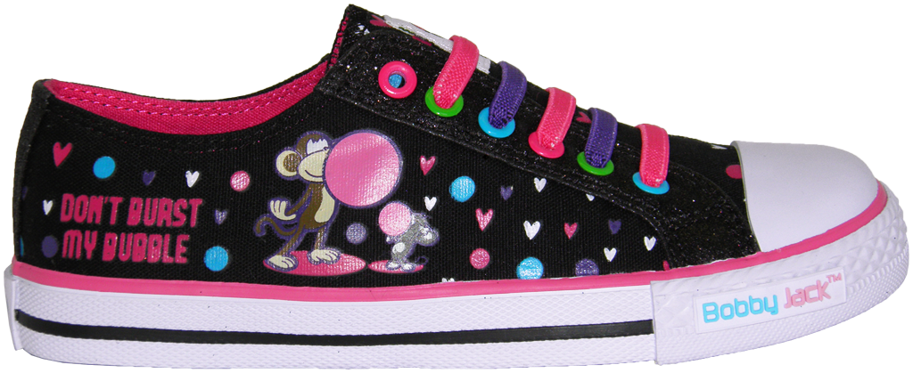 Don't Burst My Bubble Lo-Top (Side View)